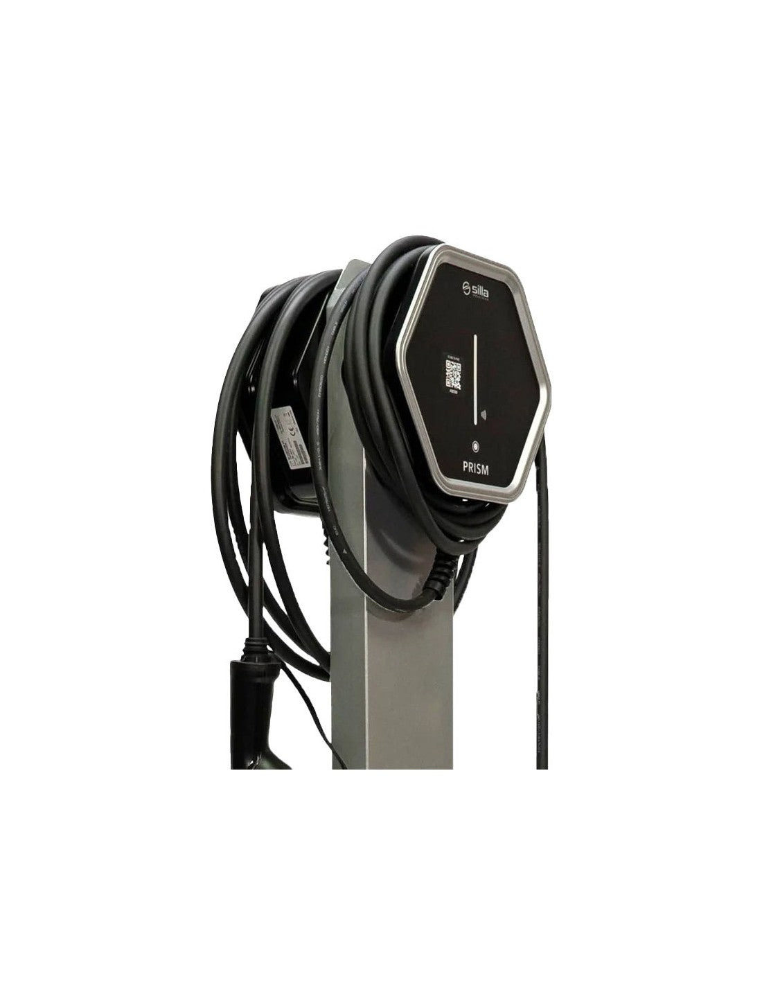 Colonnina di ricarica monofase 7.4kW 5m PRISM SOLAR TWIN