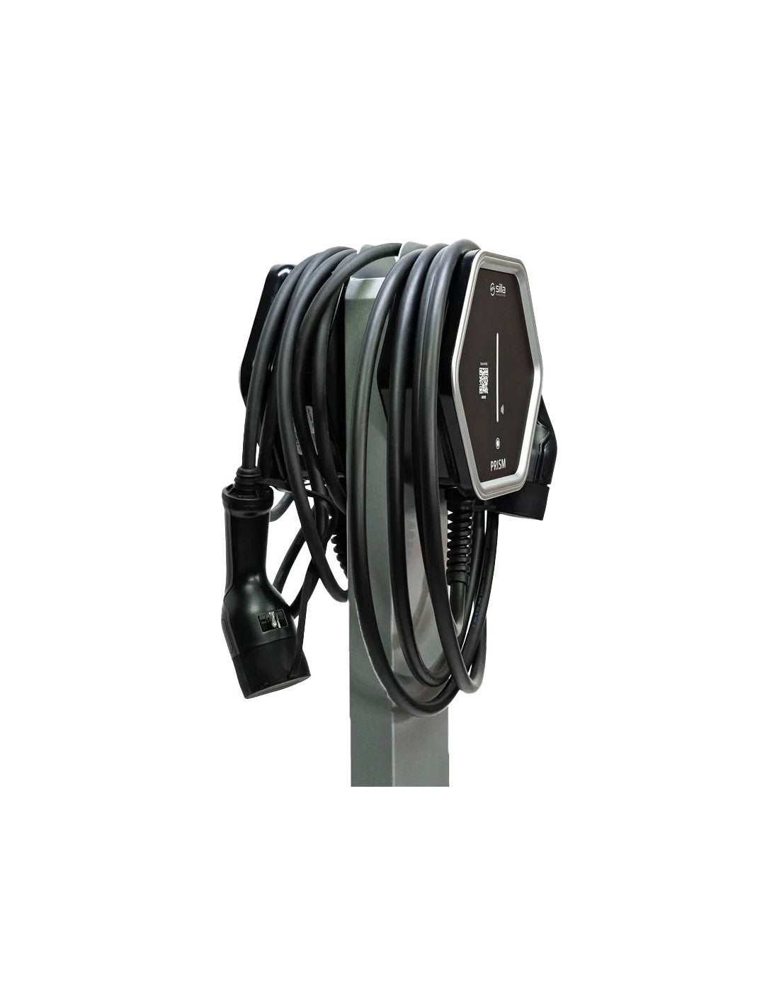 Colonnina di ricarica trifase 22kW 5m PRISM SOLAR TWIN