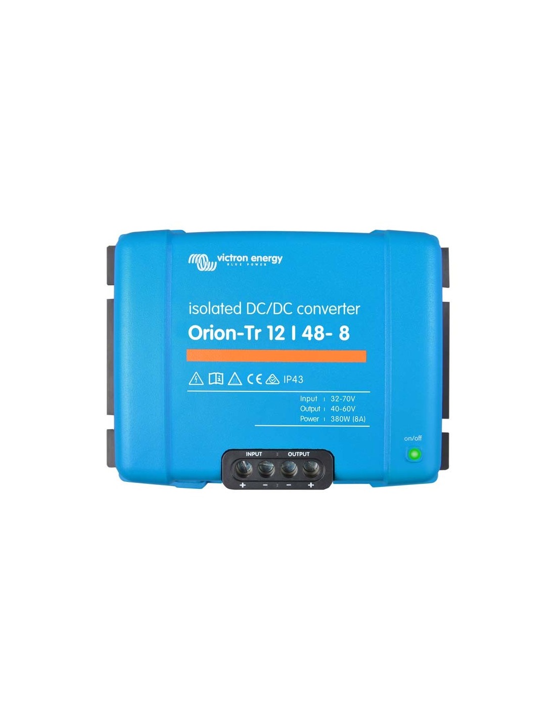 Convertitore di tensione DC-DC Orion-Tr Isolato 12/48-8A Victron Energy