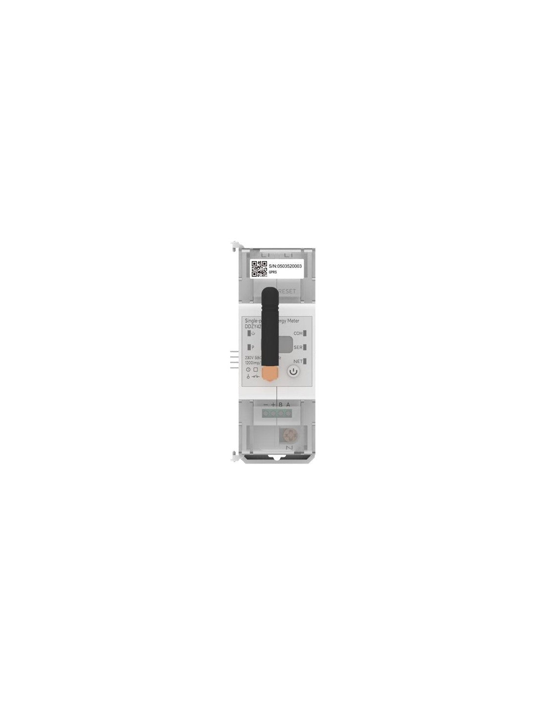 Energy meter monofase per la lettura ed il monitoraggio dei consumi con rete 2G