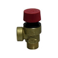 Valvola di sicurezza ordinaria M/F 1/2" - 3 bar