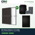 Kit fotovoltaico monofase 4500W inverter 4kW batteria al litio 5.1kWh LV ZSX5000 S Zucchetti - CGM Energia e Casa