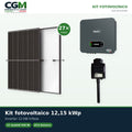 Kit fotovoltaico trifase 12150W inverter di stringa 12kW Zucchetti connesso in rete - CGM Energia e Casa