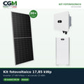 Kit fotovoltaico trifase 17850W inverter 17kW MB0 Huawei batteria al litio 15kWh LUNA2000 BMS - CGM Energia e Casa