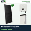 Kit fotovoltaico trifase 10710W inverter 10kW batteria al litio 17.4KWh T-BAT-H5.8 Solax Power - CGM Energia e Casa