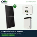 Kit fotovoltaico trifase 20230W inverter 20kW batteria al litio 23.2KWh T-BAT-H5.8 Solax Power - CGM Energia e Casa