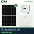 Kit fotovoltaico monofase 4550W inverter 4kW Huawei batteria al litio 21kWh LUNA2000 - CGM Energia e Casa