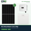 Kit fotovoltaico monofase 5005W inverter 4.6kW Huawei batteria al litio 14kWh LUNA2000 - CGM Energia e Casa