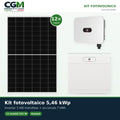 Kit fotovoltaico monofase 5460W inverter 5kW Huawei batteria al litio 7kWh LUNA2000 - CGM Energia e Casa