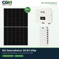 Kit fotovoltaico trifase 20020W inverter 20kW batteria al litio 32.4kWh TP-HS36 Solax Power - CGM Energia e Casa
