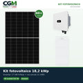 Kit fotovoltaico trifase 18200W inverter 17kW MB0 Huawei batteria al litio 21kWh LUNA2000 BMS - CGM Energia e Casa