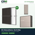 Kit fotovoltaico trifase 10800W inverter 10kW EP CUBE batteria al litio 15kWh CanadianSolar - CGM Energia e Casa