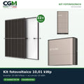 Kit fotovoltaico trifase 10010W inverter 10kW EP CUBE batteria al litio 10kWh CanadianSolar - CGM Energia e Casa