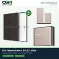 Kit fotovoltaico trifase 10010W inverter 10kW EP CUBE batteria al litio 30kWh CanadianSolar - CGM Energia e Casa