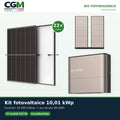 Kit fotovoltaico trifase 10010W inverter 10kW EP CUBE batteria al litio 40kWh CanadianSolar - CGM Energia e Casa