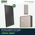 Kit fotovoltaico trifase 10100W inverter 10kW EP CUBE batteria al litio 15kWh CanadianSolar - CGM Energia e Casa