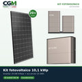 Kit fotovoltaico trifase 10100W inverter 10kW EP CUBE batteria al litio 25kWh CanadianSolar - CGM Energia e Casa