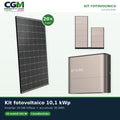 Kit fotovoltaico trifase 10100W inverter 10kW EP CUBE batteria al litio 30kWh CanadianSolar - CGM Energia e Casa