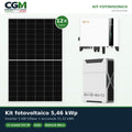 Kit fotovoltaico trifase 5460W inverter 5kW batteria al litio 31.32kWh Weco EVO 5k3 - CGM Energia e Casa
