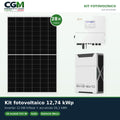Kit fotovoltaico trifase 12740W inverter 12kW batteria al litio 26.1kWh Weco EVO 5k3 - CGM Energia e Casa