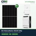 Kit fotovoltaico trifase 40040W inverter 40kW batteria al litio 41.76kWh Weco EVO 5k3 - CGM Energia e Casa