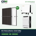 Kit fotovoltaico trifase 10800W inverter 10kW Solis litio 20.88kWh Weco EVO 5k3 - CGM Energia e Casa
