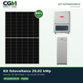Kit fotovoltaico trifase 20020W inverter 20kW Verto Plus batteria litio 20kWh Fronius Reserva Pro - CGM Energia e Casa