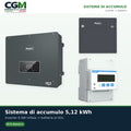 Sistema di accumulo trifase inverter 6kW Zucchetti batteria al litio HV ZBT 5K 5.12kWh - CGM Energia e Casa