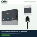 Sistema di accumulo All in one monofase inverter 6kW accumulo 10.24kWh Zucchetti - CGM Energia e Casa