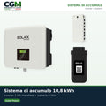 Sistema di accumulo monofase inverter 5kW batteria al litio 10.8KWh TP-HS36 Solax Power - CGM Energia e Casa