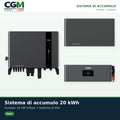 Sistema di accumulo trifase Haier HV inverter 10kW batteria al litio 20KWh - CGM Energia e Casa