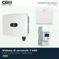 Sistema di accumulo monofase inverter 4.6kW LB0 Huawei batteria al litio 7kWh LUNA2000 S1 BMS - CGM Energia e Casa