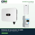 Sistema di accumulo monofase inverter 6kW LB0 Huawei batteria al litio 15kWh LUNA2000 BMS - CGM Energia e Casa