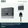 Sistema di accumulo All in one trifase inverter 12kW accumulo 10.24kWh Zucchetti - CGM Energia e Casa