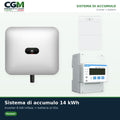 Sistema di accumulo trifase inverter 8kW accumulo 14kWh LUNA2000 BMS Huawei - CGM Energia e Casa