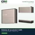 Sistema di accumulo monofase inverter 6kW EP CUBE batteria al litio 5kWh CanadianSolar - CGM Energia e Casa