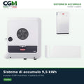Sistema di accumulo monofase inverter 6kW Primo GEN24 Plus batteria litio 9.5kWh Fronius Reserva - CGM Energia e Casa