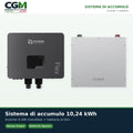 Sistema di accumulo monofase Off-Grid inverter 6kW Renon Power accumulo 10.24kWh Dyness DL5.0C - CGM Energia e Casa