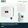 Sistema di accumulo monofase inverter 6kW LB0 Huawei batteria al litio 5kWh LUNA2000 S1 BMS - CGM Energia e Casa