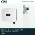 Sistema di accumulo monofase inverter 6kW LB0 Huawei batteria al litio 15kWh LUNA2000 S1 BMS - CGM Energia e Casa