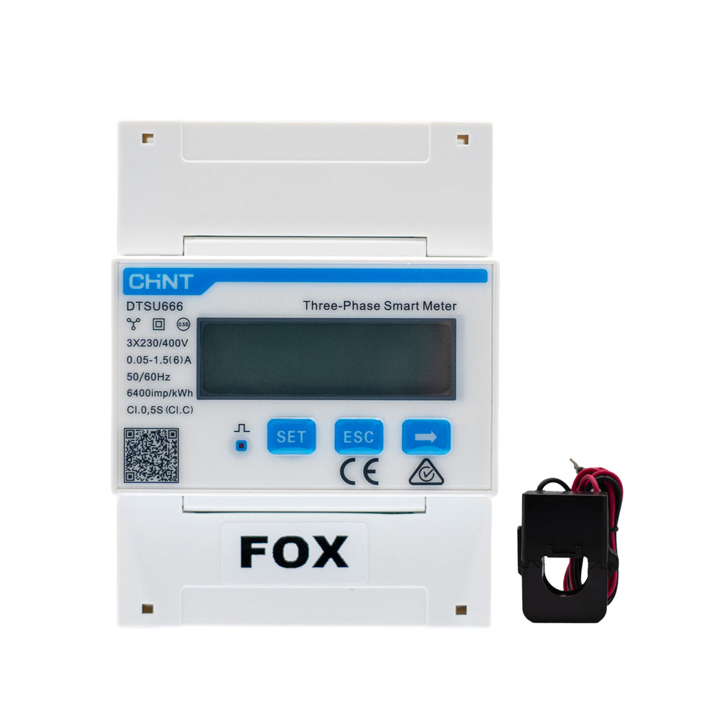 FOX ESS DTSU666-F meter - Immagine illustrativa/non vincolante della famiglia DTSU666