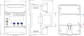 Huawei DTSU666-HW smart power sensor trifase