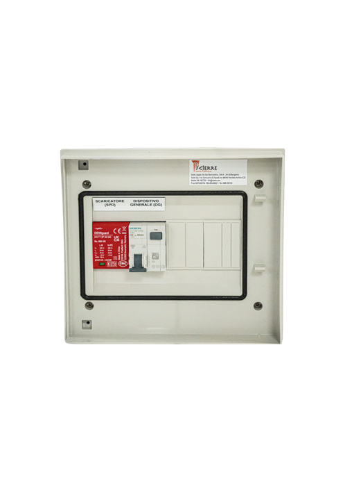 Quadro AC monofase 1/3kW 16A 230V Icierre