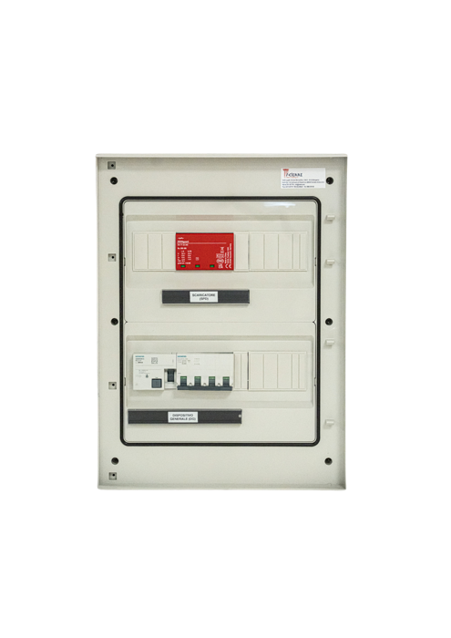 Quadro AC trifase 6/8kW 16A 400V Icierre