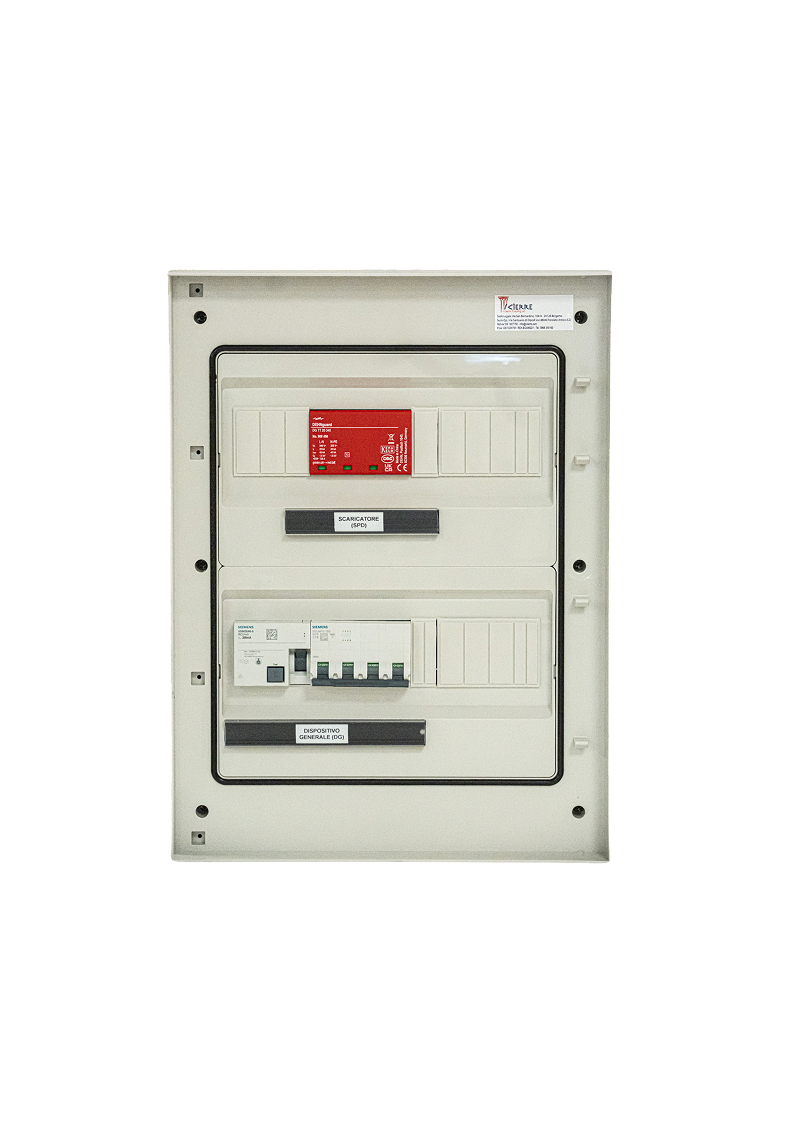 Quadro AC trifase 8/11kW 20A 400V Icierre