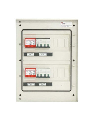 Quadro DC 2 stringhe indipendenti 2IN-2OUT 600V 20A
