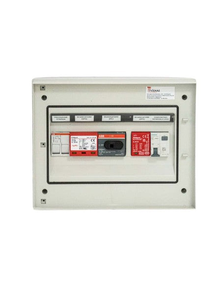 Quadro Total Box AC/DC monofase Icierre 3/4kW 1 stringa 600V 25A