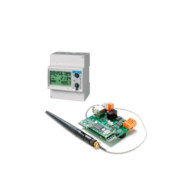 Immagine dimostrativa Ingeteam smart meter trifase fino a 65 A con sistema di monitoraggio