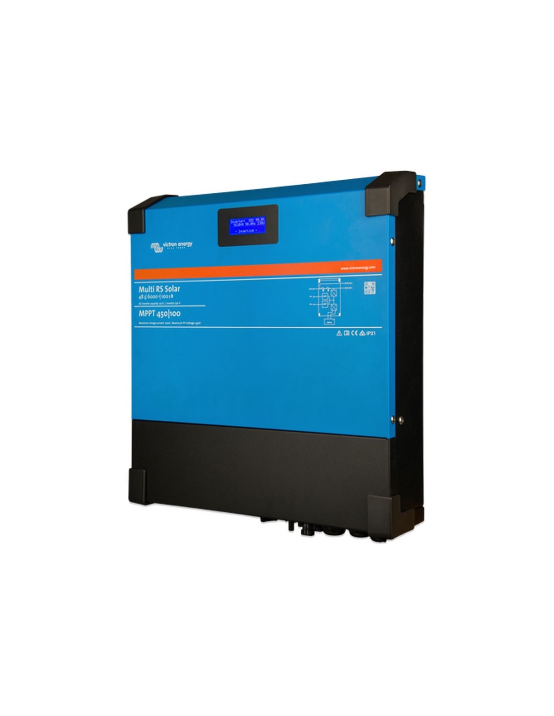 Inverter/Caricabatterie Multi RS Solar 5000W 48V 6000VA Victron Energy 48/6000/100-450/100