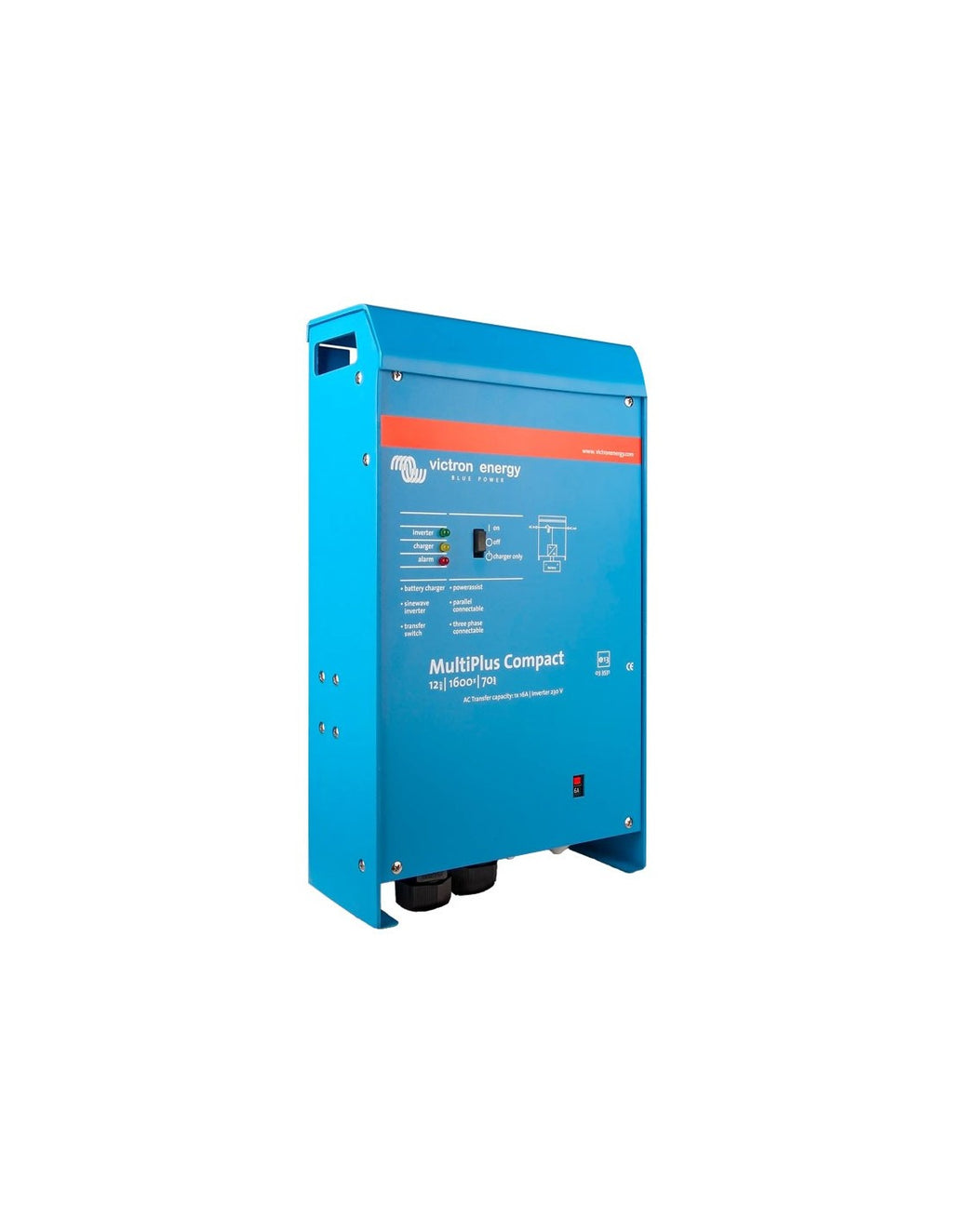 Inverter/Caricabatterie MultiPlus Compact 1300W 12V 1600VA Victron Energy C12/1600/70-16